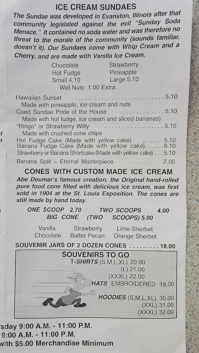 Doumar's Cones & Barbecue Menu - Image 6